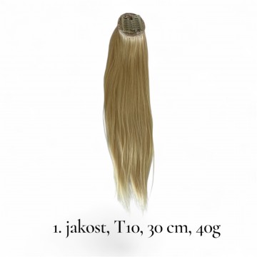 clip in culík blond, 30 cm, 40 g clip in culík blond, 30 cm, 40 g