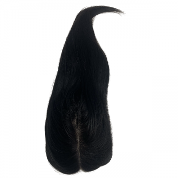 Dámské tupé z pravých vlasů v barvě přírodní tmavá. Délka 40 cm.